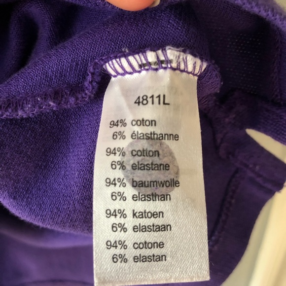 LACOSTE • Purple Women’s Polo Size 38/M - Picture 3 of 4